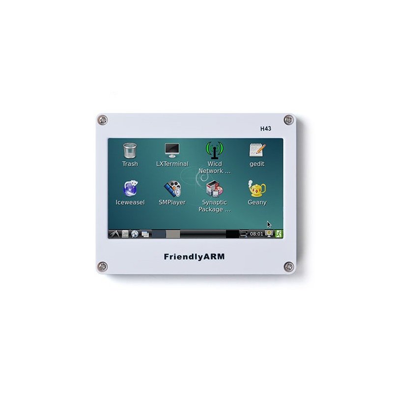Resistiver Touchscreen H43 LCD 4,3 '' 480x272px für NanoPi