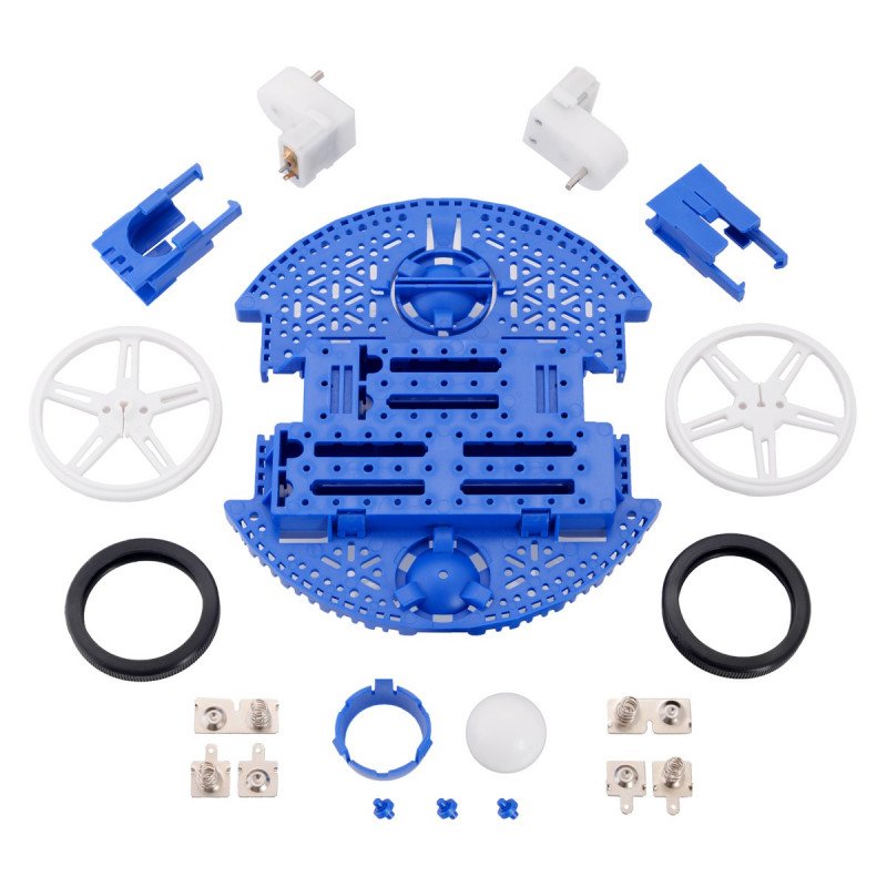 Pololu Romi Chassis Kit - 2-Rad-Roboter-Chassis - blau