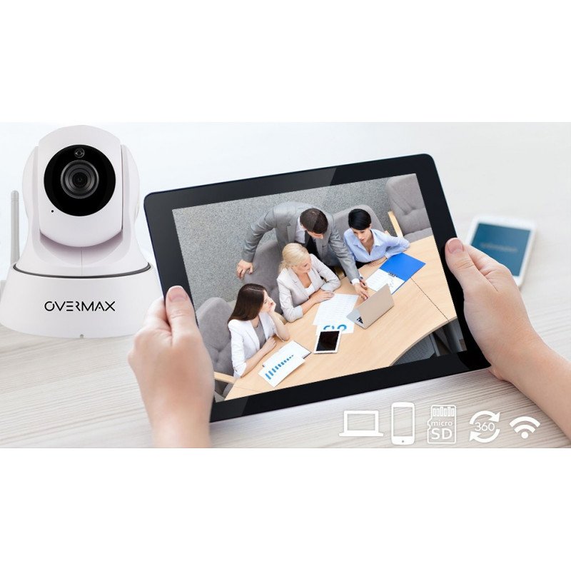 OverMax CamSpot 3.3 IP-Kamera, internes WLAN 720p - drehbar