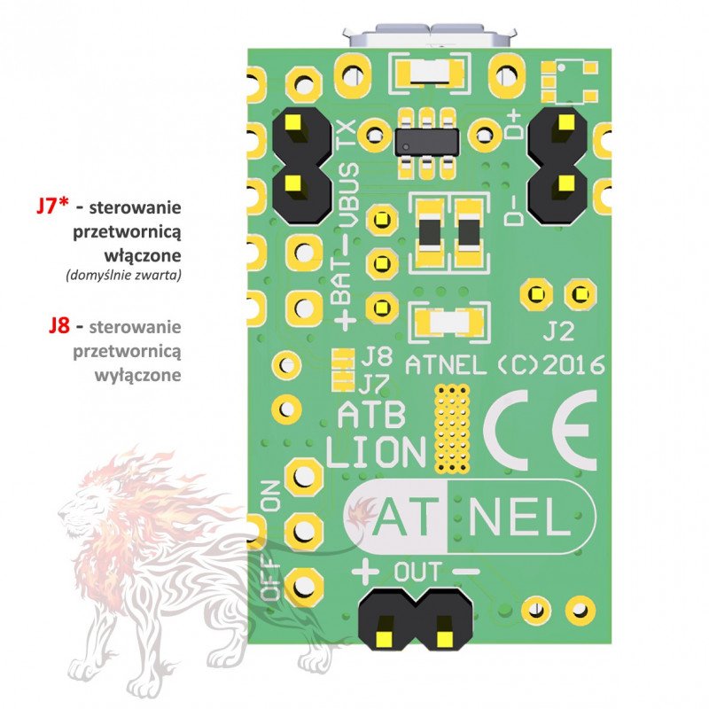 ATB DIGI-LION - Batterieladegerät, DC-DC-Wandler, Mikrocontroller - 3in1