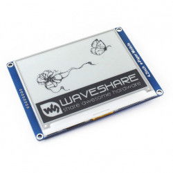 E-Paper E-Ink 4,2 '' 400x300px - Modul mit SPI-Display - Waveshare 13353