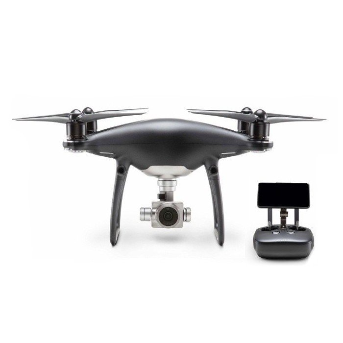 DJI Phantom 4 Pro + Obsidian Quadrocopter-Drohne - 4k UHD-Kamera + 5,5-Zoll-Monitor