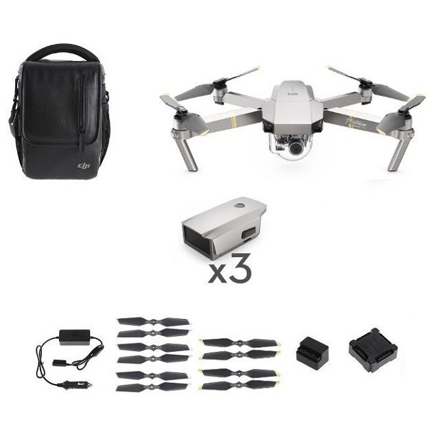 DJI Mavic Pro Platinum Combo Quadrocopter-Drohne - Set