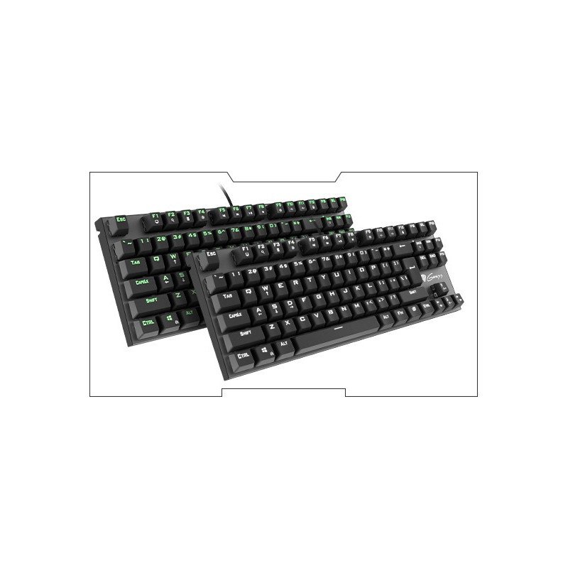 Mechanische Tastatur – Genesis Thor 300 TKL, weiße Hintergrundbeleuchtung – Rot