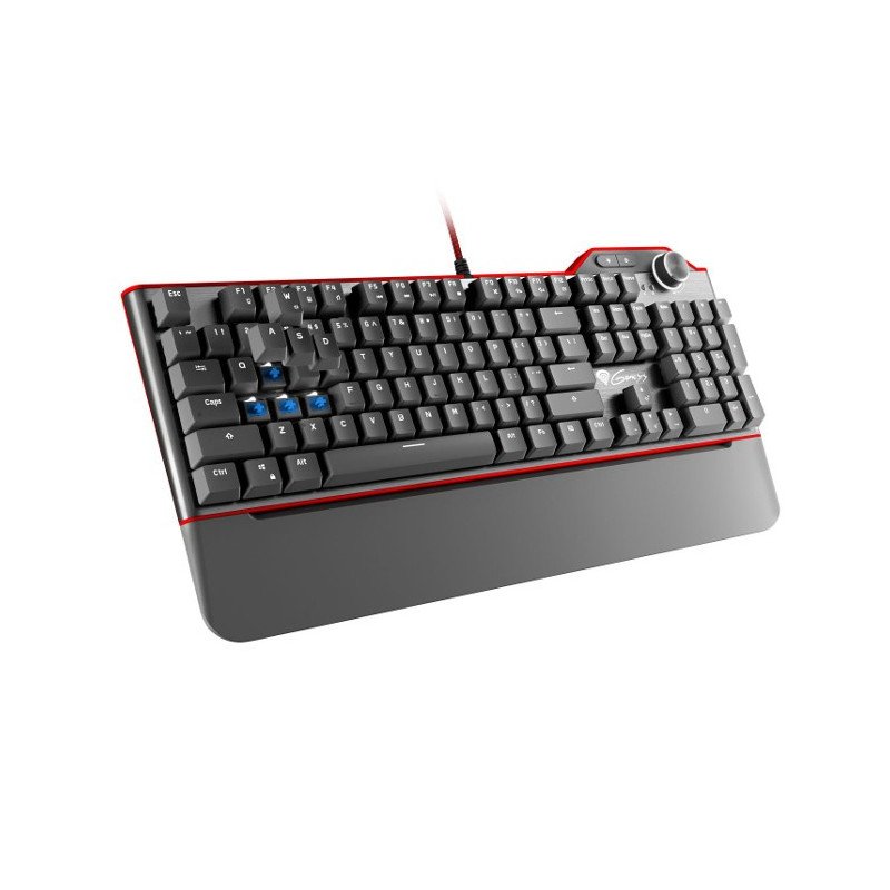 Mechanische Tastatur – Genesis Blacklit RX85 grüne Hintergrundbeleuchtung – Blau