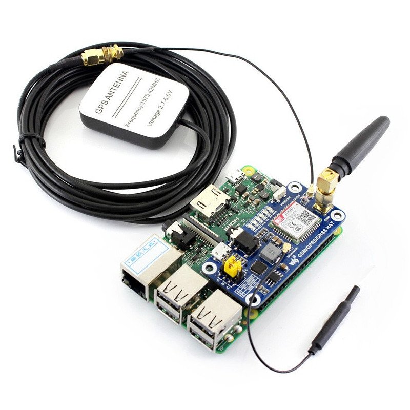 Shield HAT GSM / GPRS / GNSS / Bluetooth für Raspberry Pi
