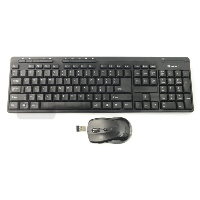 Wireless Tracer BlackJack RF Nano-USB-Tastatur + Maus-Set