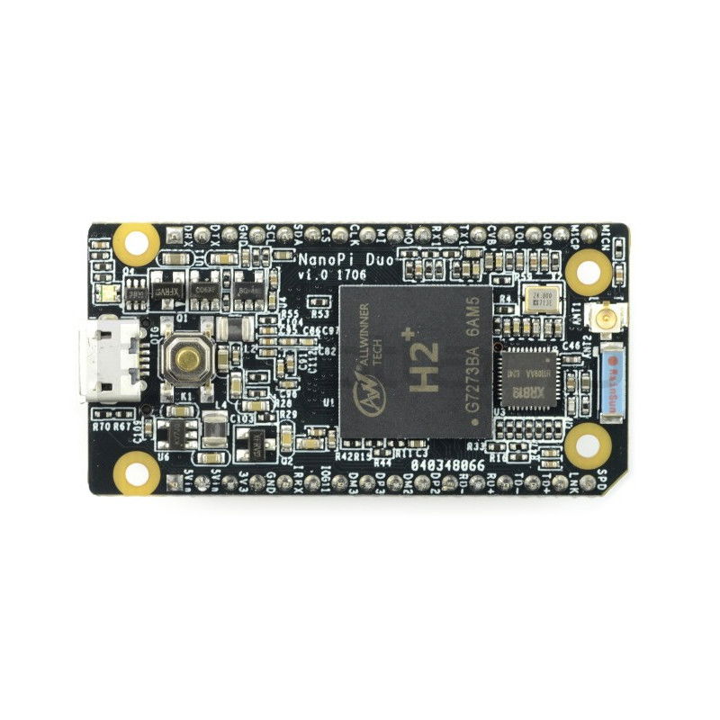 NanoPi Duo - Allwiner H2 + Quad Core 1,2 GHz + 256 MB RAM WiFi