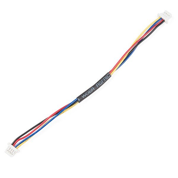 Qwiic-Buchse-Buchse-Kabel mit 4-poligem Stecker - 10 cm