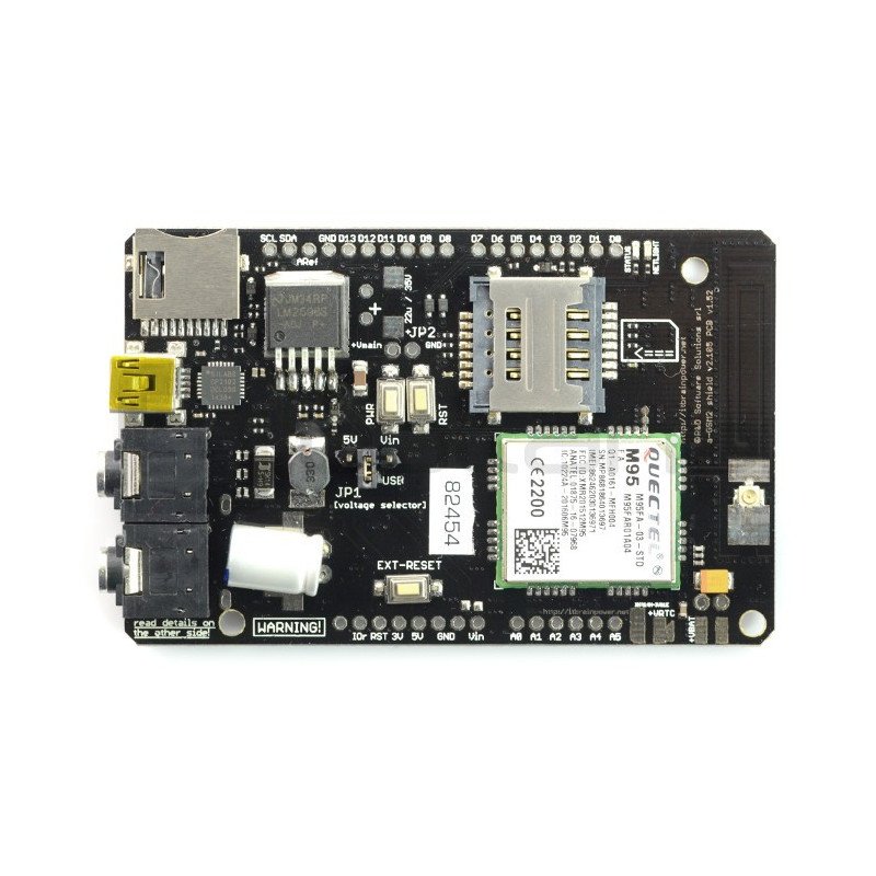 A-GSM II Shield GSM / GPRS / SMS / DTMF v.2.105 - für Arduino und Raspberry Pi