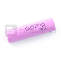 Zelle 18650 Li-Ion Samsung ICR18650-26F 2600mAh
