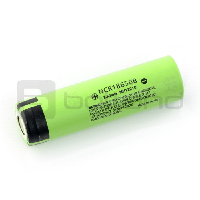 Zelle 18650 Li-Ion Panasonic NCR18650B 3400mAh