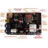 B-GSMGNSS Shield v2.105 GSM / GPRS / SMS / DTMF + GPS + Bluetooth - für Arduino und Raspberry Pi - zdjęcie 5