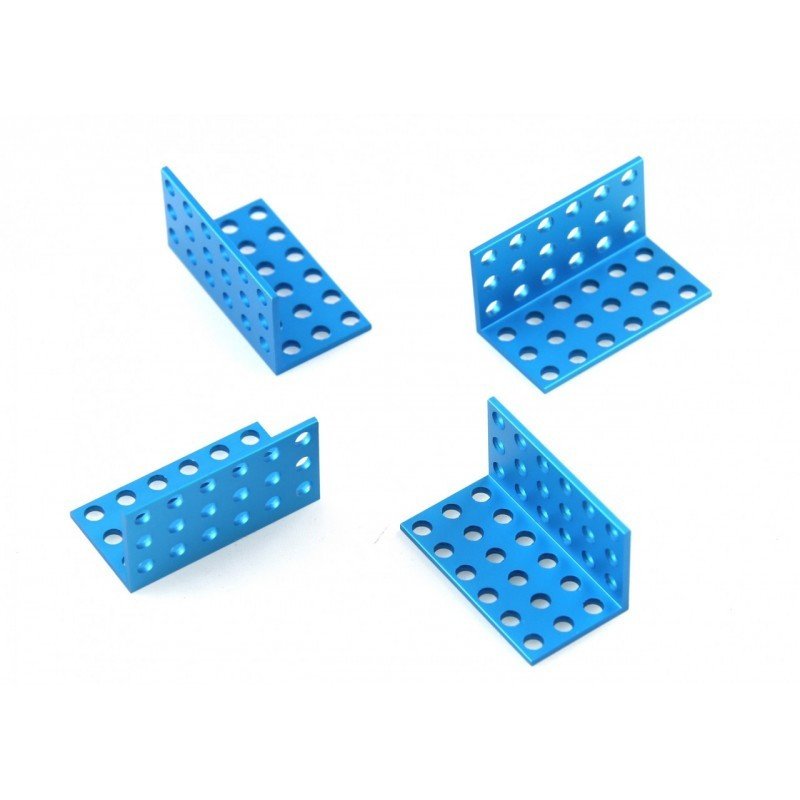 MakeBlock - Griff 3x6 - blau - 4 Stk.