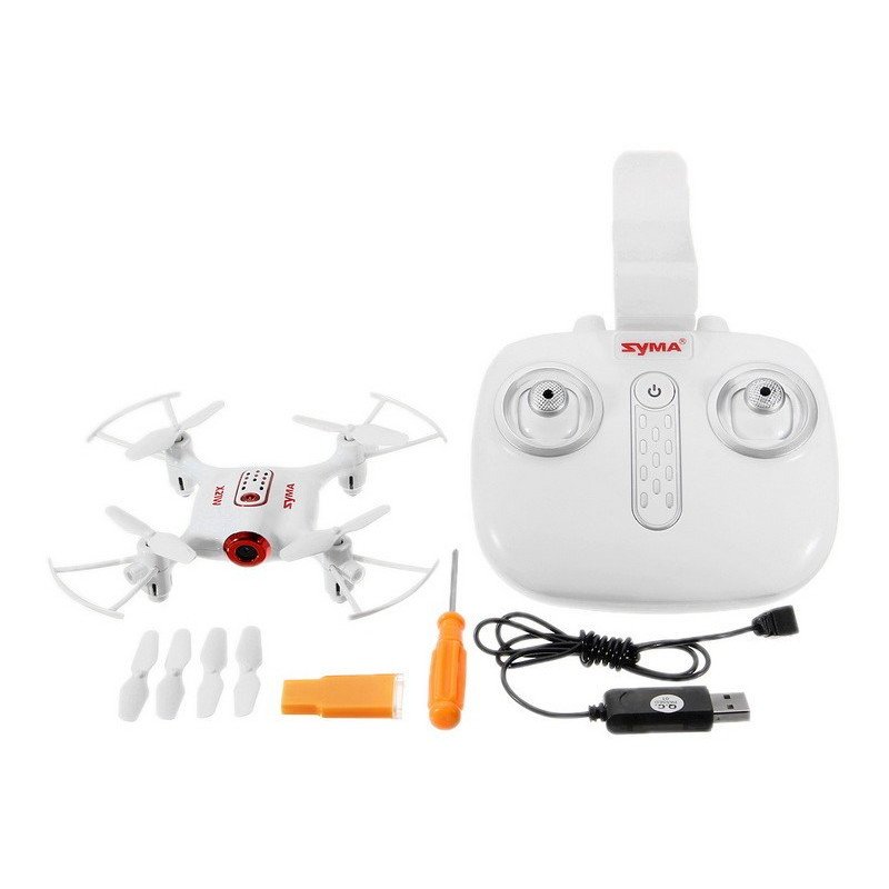 Syma X21W 2,4 GHz Quadrocopter-Drohne mit FPV-Kamera - 14 cm