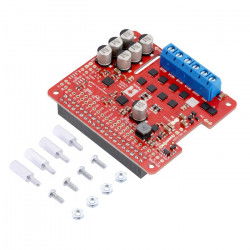 Pololu Dual G2 High-Power 24v14 - Zweikanal-Motortreiber 36V / 14A - Schild für Raspberry Pi - montiert