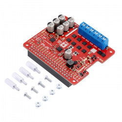 Pololu Dual G2 High-Power 18v18 - Zweikanal-Motortreiber 30V / 18A - Schild für Raspberry Pi - montiert