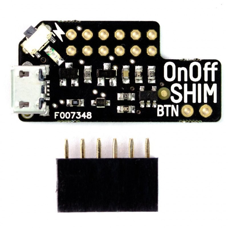 OnOff SHIM - Ein-/Ausschalter - Overlay für Raspberry Pi