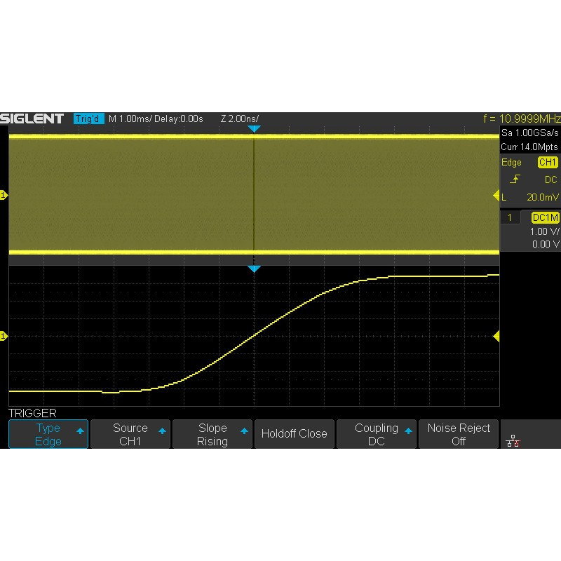 Siglent SDS1202X-E 200MHz Oszilloskop 2 Kanäle