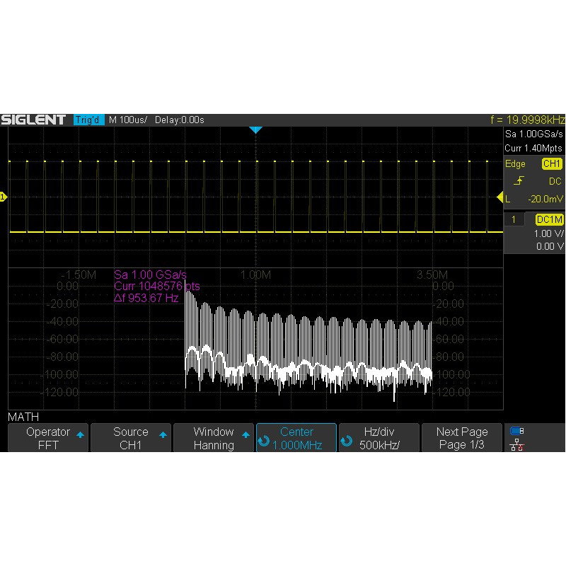 Siglent SDS1202X-E 200MHz Oszilloskop 2 Kanäle