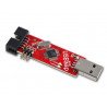Programmierer AVR kompatibel mit USBasp ISP + IDC Tape - rot - zdjęcie 2