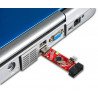 Programmierer AVR kompatibel mit USBasp ISP + IDC Tape - rot - zdjęcie 5