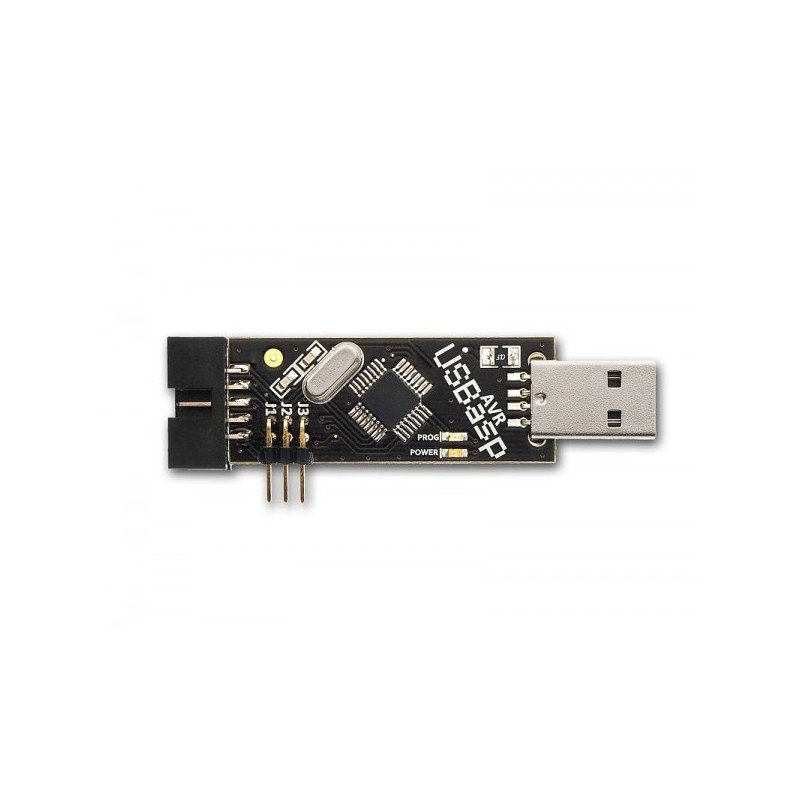 Programmierer AVR kompatibel mit USBasp ISP + IDC Tape - weiß