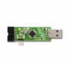 Programmierer AVR kompatibel mit USBasp ISP + IDC Tape - grün - zdjęcie 4
