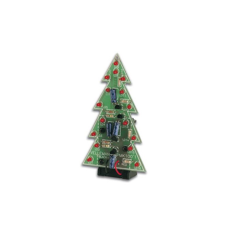Elektronischer Weihnachtsbaum - ein Bausatz zur Selbstmontage
