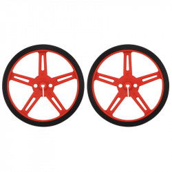 Pololu 70x8mm Räder - rot