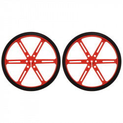 Pololu 90x10mm Räder - rot