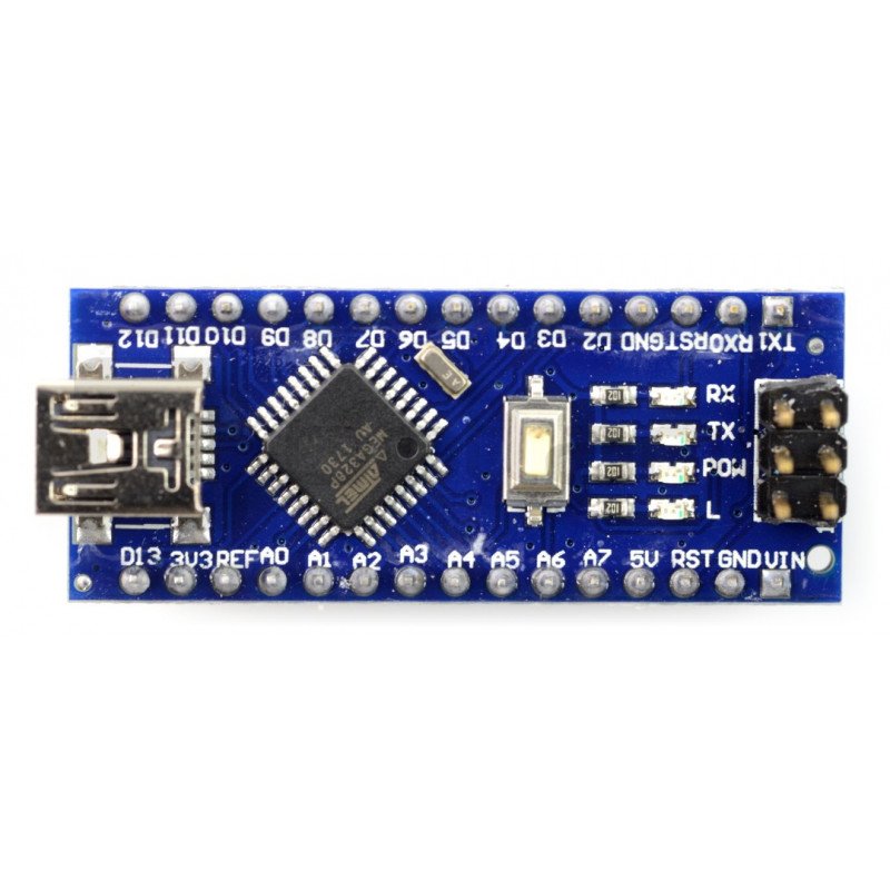 Arduino Nano v3.0 CH340 - Klon + MiniUSB-Kabel