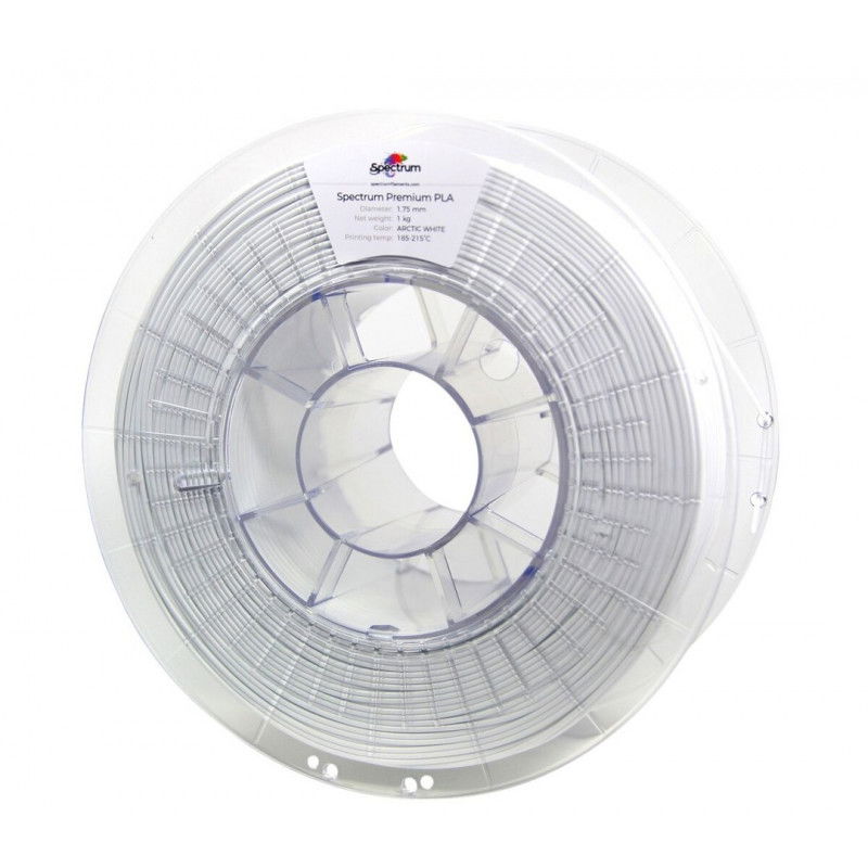 Filament Spectrum PLA 1,75 mm 1 kg - Arktisweiß