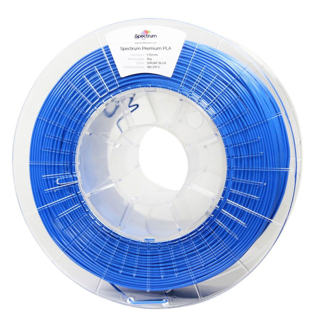 Spektrum PLA Filament 1.75mm 1kg - Schlumpf blau