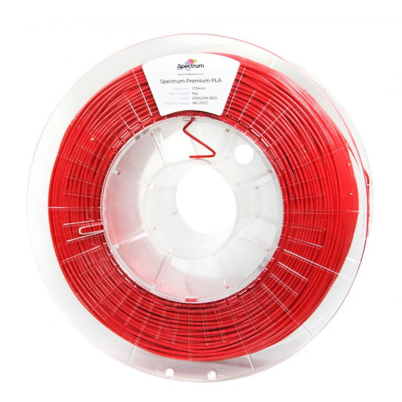 Spektrum PLA Filament 1.75mm 1kg - dragon rot