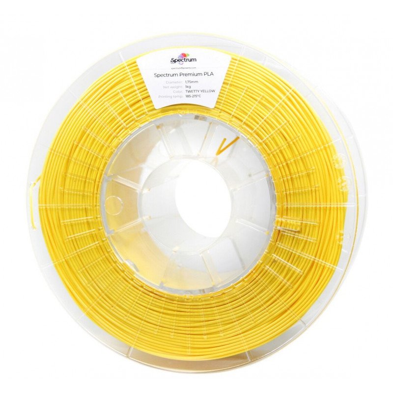 Filament Spectrum PLA 1,75 mm 1 kg - tweety gelb