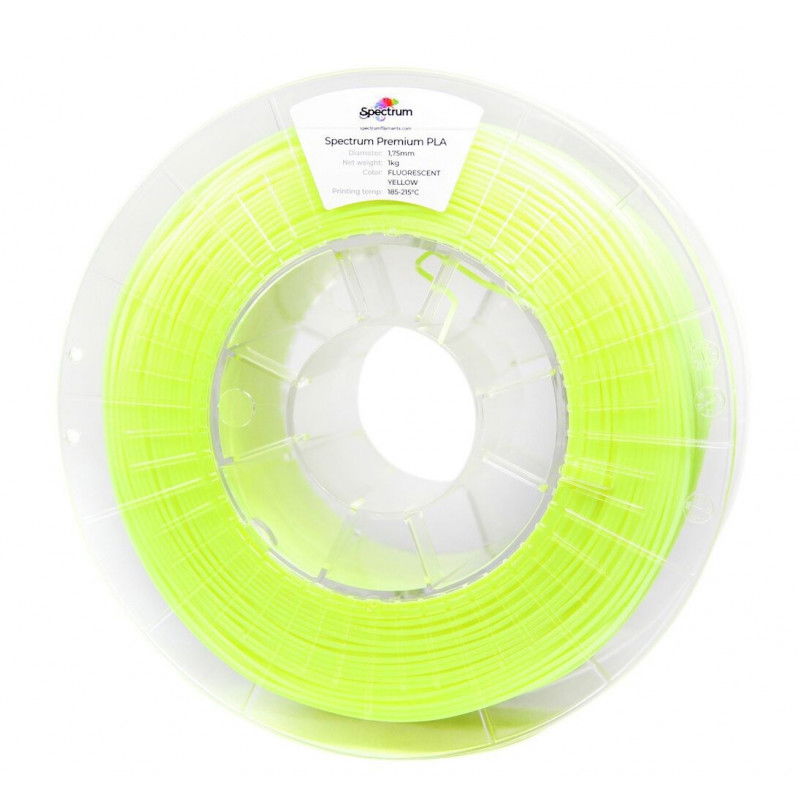 Spectrum PLA Filament 1.75mm 1kg - gelb fluoreszierend