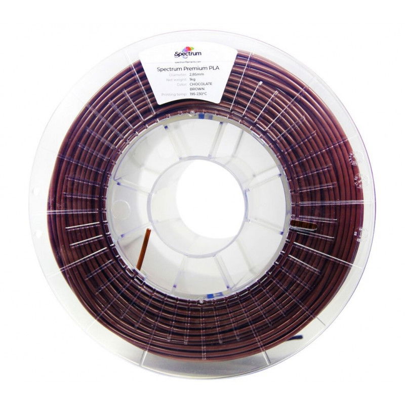 Spectrum PLA Filament 2.85mm 1kg - schokoladenbraun