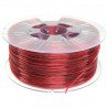 Filament Spectrum PETG 1,75 mm 1 kg - Transparentes Rot - zdjęcie 1