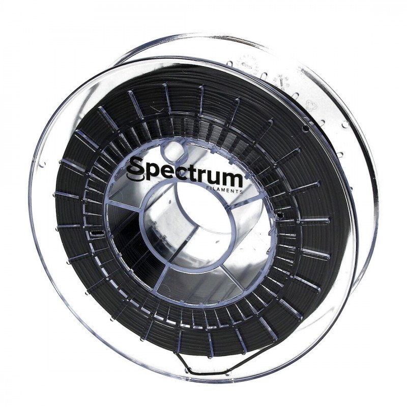 Filament Spectrum Rubber 1,75 mm 0,5 kg - Tiefschwarz