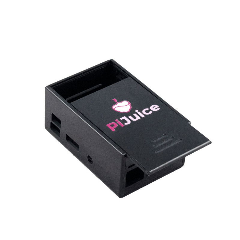 Gehäuse für Raspberry Pi und PiJuice HAT - Short Case - schwarz