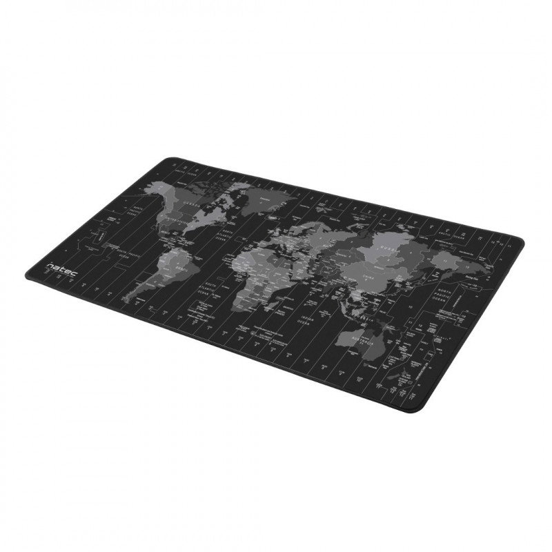 Maxi-Mauspad - Natec Time Zone Map - 80x40cm
