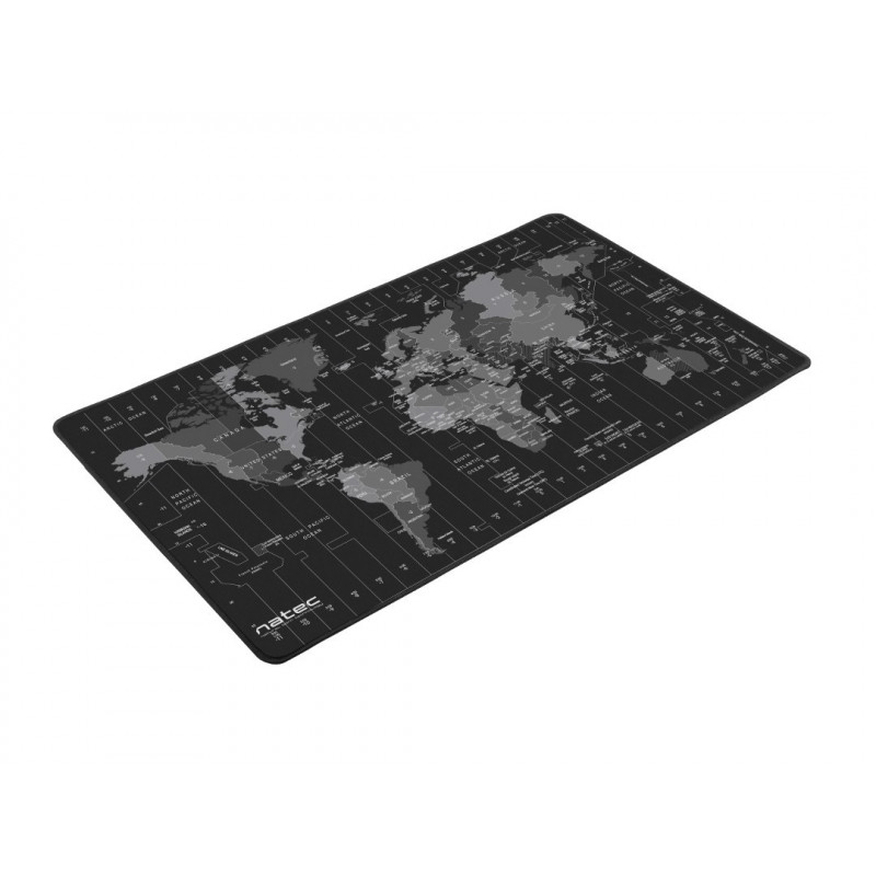 Maxi-Mauspad - Natec Time Zone Map - 80x40cm
