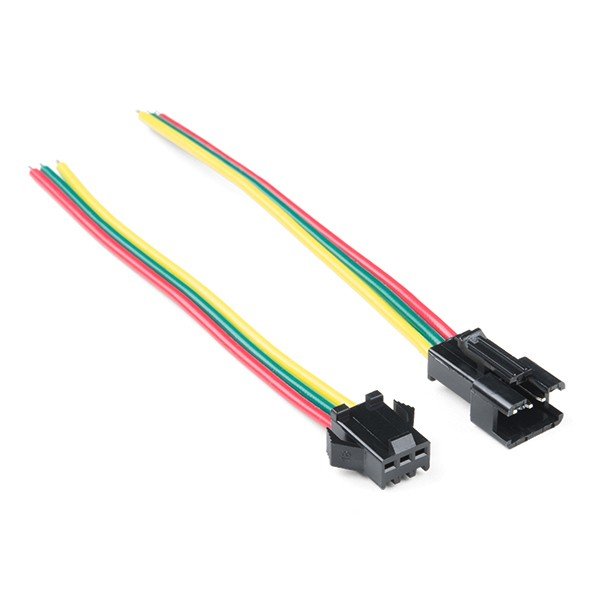 Stecker für LED-Streifen und Leisten JST-SM (3-polig)