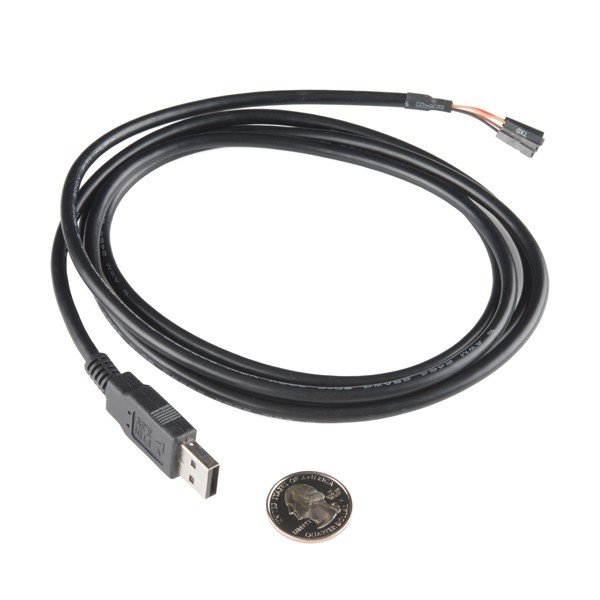 USB-Adapter für weibliche Kabel mit einem Konverter FT232