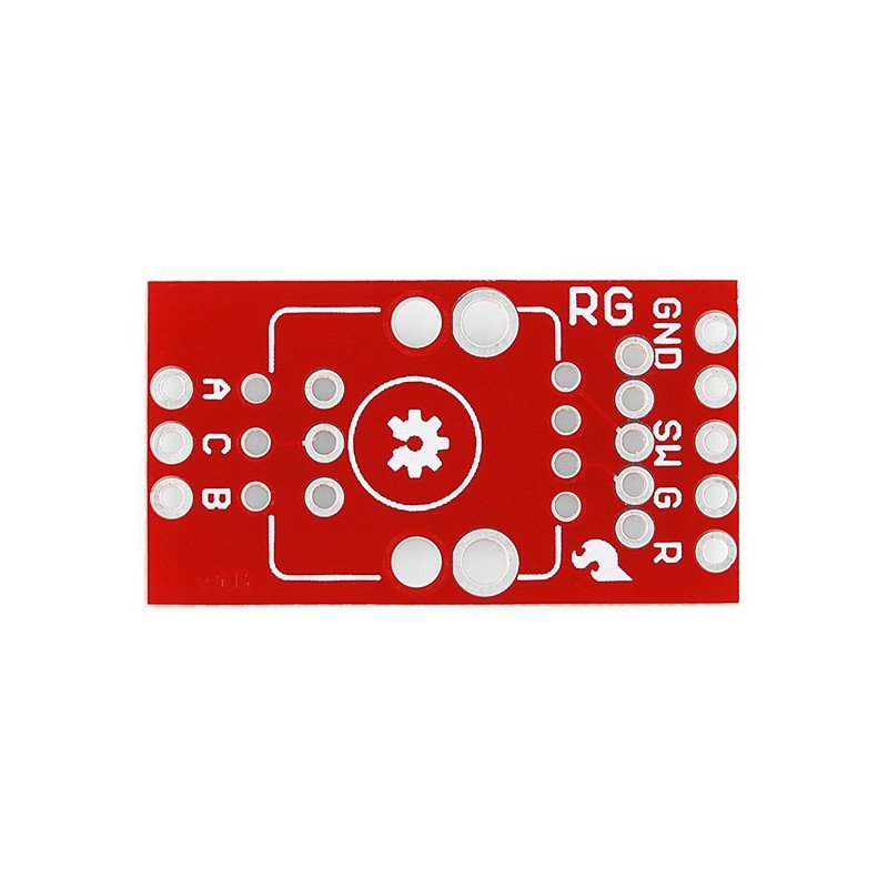 Platine zur Montage von RG/RGB-Encodern