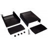 Kunststoffkoffer Kradex Z2A 178x147x90mm - belüftet - schwarz - zdjęcie 2