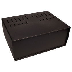 Kradex Z39 Kunststoffgehäuse belüftet - 296x218x119mm schwarz