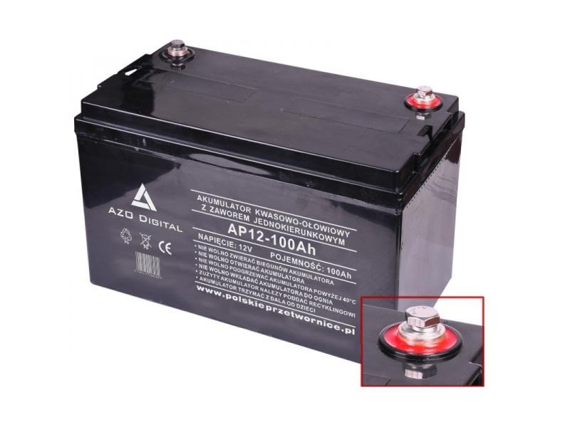Wartungsfreie Batterie AP12-100 12V / 100Ah VRLA AGM