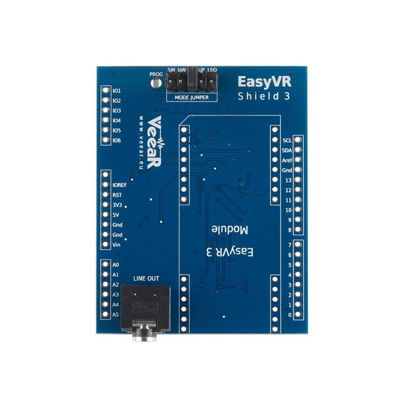 SparkFun EasyVR Shield 3.0 – Spracherkennungs-Overlay für Arduino
